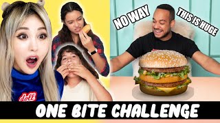 Can you eat this in ONE BITE Wengie Challenges YOU EP 6 [upl. by Happy]