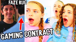 REACT TO Gaming Contract FAZE RUG DHAR MANN quotshy kid gamerquot wThe Norris Nuts [upl. by Anetta185]