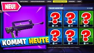 OMG HEUTE kommt eine NEUE WAFFE 🔥  Fortnite DAILY SHOP 155 🛒  Fortnite BattleRoyale [upl. by Akeimat]