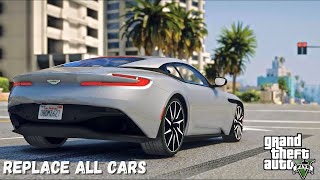 GTA 5  How to install Ultimate Car Replacement Pack [upl. by Fairley751]