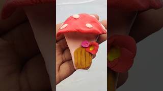 Mushroom🍄 House Tutorial shortsvideo sadiascraft [upl. by Islehc]