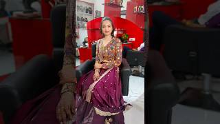 Glossy makeup studio makeup tutorial video indainbride beautysalon wedding bridelanindia [upl. by Annoda]