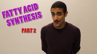 Fatty acid synthesis Part 2 شرح بالعربي [upl. by Enelyaj]