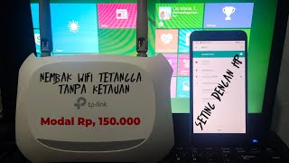 nembak wifi tetangga tanpa ketauan tidak terdeteksi [upl. by Gwenette]