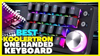 Top 5 Best Koolertron One Handed Mechanical Keyboard In 2023 [upl. by Raffaello]