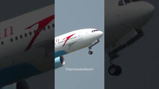 AUSTRIAN AIRLINES B777200ER takeoff at Bangkok Airport shorts aviation b777 takeoff plane [upl. by Aroved]