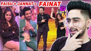 Fainat Latest Moments Reaction  mr faisu and jannat zubair kkk12 [upl. by Ormsby181]