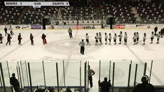 RoughRiders Hockey Club vs Dubuque Saints  Varsity 01172023 [upl. by Naesed]