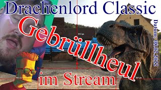 Drachenlord reaction  quotDinos und Rumgebrüll im Stream  08022022quot [upl. by Allemaj]