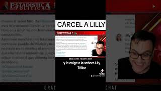 CÁRCELa LillyTéllez👇🏼 httpswwwyoutubecomliveJO3Yls1Uoy0siBdF4otEzlvgvq2HM JesusDominguez [upl. by Anos]