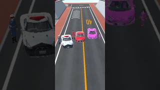 CAR POLIS VS RED VS PHINK shortsvideo [upl. by Annuahs]