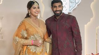 Indian Cricketer Shreyas Iyer And Jasprit Bumrah With Wife Arrives At Anant amp Radhika “Lagna Vidhi” [upl. by Columba578]