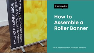 How to Assemble a Roller Banner [upl. by Ovida]