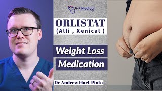 ORLISTAT Alli  Xenical  Weight Loss Pills  Dose Side Effects amp More [upl. by Charleen]