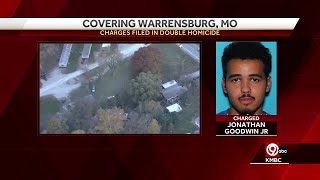 Charges filed against man in connection to double homicide in Warrensburg Missouri [upl. by Ahseid263]