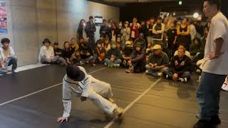 AOMORI TOP BBOYS 17TH anniversary U15 TOP4 SHONUFF VS A2YA [upl. by Sabanrab]