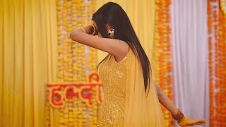 Haldi Dance Performance by Brides Team  Radha  Deewangi  Tumse Milke Dil Ka  Lucknow  2022 [upl. by Inek]