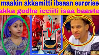 Maakiin akkamitti ibsaan surprise akka godhe icciitii san ifa baafte😱 [upl. by Keheley]