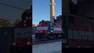 DL Alco 3560 leading NYSW local railfanusa nysw train railroad railfanningamerica newjersey [upl. by Deryl]