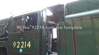 A 9F from the footplate [upl. by Etyam]