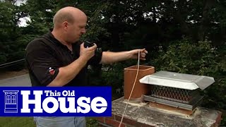 How to ReLine a Chimney Flue  This Old House [upl. by Yebba]