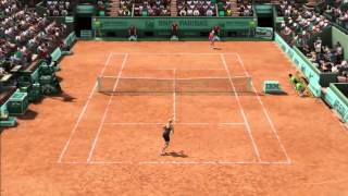 Eugenie Bouchard  Maria Sharapova 26 46  2nd Round French Open  31052013 Grand Slam Tennis2 [upl. by Alansen]