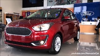 Ford Figo Aspire Titanium 2018  Reallife review [upl. by Akiemahs]