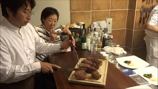 2013年9月5日「お肉食べ比べ」東京・銀座 トロワフレーシュ [upl. by Richey]