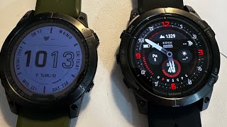 Fenix 7x ss vs epix 2pro 51 sapphire cz 1 [upl. by Akisey]