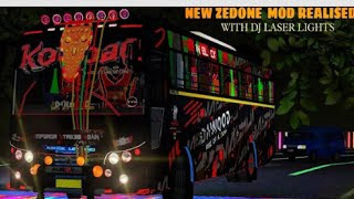 New  Tvz Zedone V3 mod  for bussid  Relesed Dowload Now 🤗 [upl. by Aisatan]