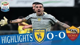 Chievo  Roma 00  Highlights  Giornata 16  Serie A TIM 201718 [upl. by Kathy]