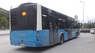 Isuzu Citiport ile Gürültülü Cummins sesi eşliğinde yolculuk06 HO 1104 eski 06 YMA 42 [upl. by Faro]