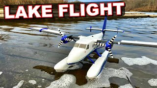 RC Water Plane with Floats  EFlite Twin Otter  TheRcSaylors [upl. by Deryl]