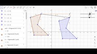 Traslación de figuras con GeoGebra [upl. by Neona981]