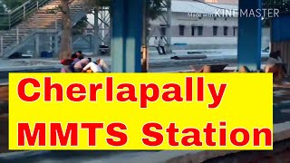 Hyderabad MMTS Phase II Cherlapally Railway Station getting ready New Platforms [upl. by Ikkiv555]