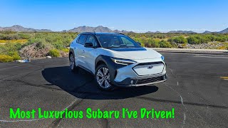 2024 Subaru Solterra Touring Review  Most Luxury Ive Seen In A Subaru Best EV For The Money [upl. by Primo]