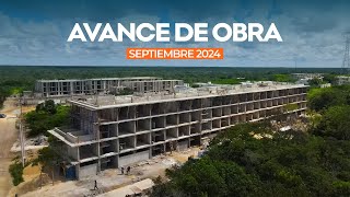 Avance de Obra Rosenda Temozón  Septiembre 2024 [upl. by Vernita]