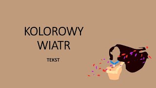 Kolorowy wiatr  Pocahontas 1995 tekst [upl. by Dnallor389]