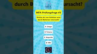 📚 MFA Prüfungsvorbereitung  Prüfungsfrage 3 [upl. by Naujej375]