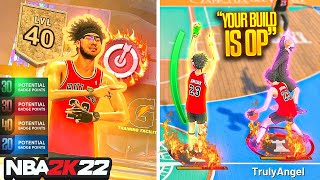 THE 1 ISO BUILD ON NBA 2K22 THE 2WAY SLASHING PLAYMAKER BUILD IS BACK amp BETTER GAME BREAKING [upl. by Beebe]