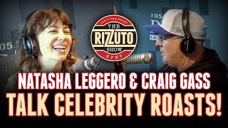 Natasha Leggero amp Craig Gass talk CELEBRITY ROASTS and more Rizzuto Show [upl. by Arerrac74]