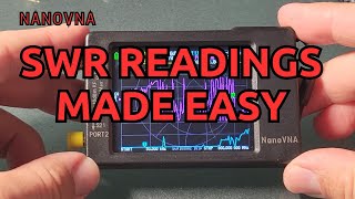 NanoVNA  SWR Reading Made Easy [upl. by Golightly]