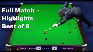 Roonie o Sullivan vs Mark Davis  Full Highlights wuhan open 2024 [upl. by Oigroeg]