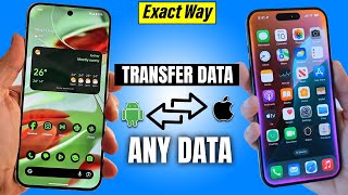 How to transfer data from android to iphone  Full Guide [upl. by Lahsiv]