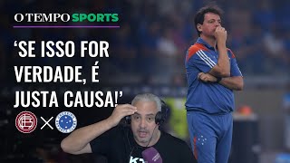 Jogadores do Cruzeiro contra Diniz Comentaristas analisam impactos de possível má relação [upl. by Olnee]