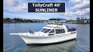 TollyCraft 40 Sundeck Motoryacht [upl. by Lustig]