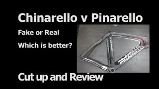 Chinarello V Pinarello  Fake or Real Which is better [upl. by Aniez]