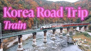 KOREA ROAD TRIP TRAIN Road to Romance ROADTOROMANCE Vtrain Gtrain [upl. by Yekram]