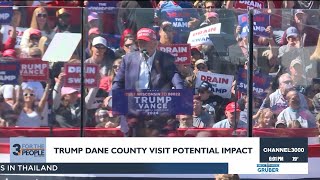 Trump to visit Dane County tomorrow [upl. by Walworth6]