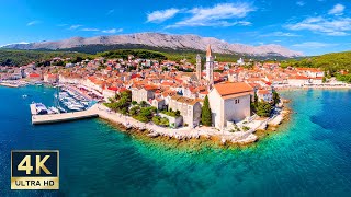 Krk Island Croatia 4K Walking Tour 2024 [upl. by Ahsilif843]